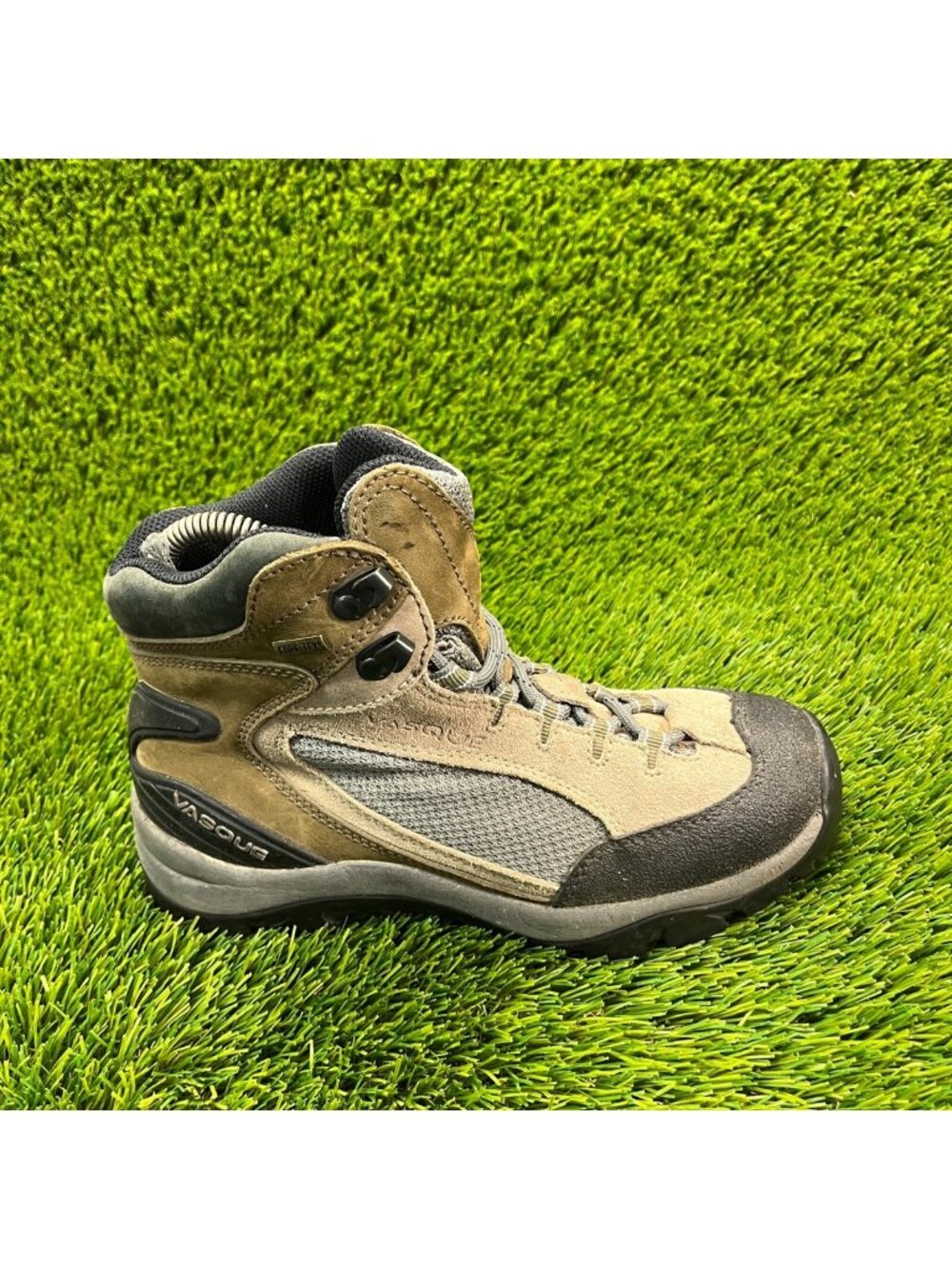 Vasque Mica II Gore Tex Womens Size‎ 6.5M Brown Outdoor Hiking Ankle Boots Shoes